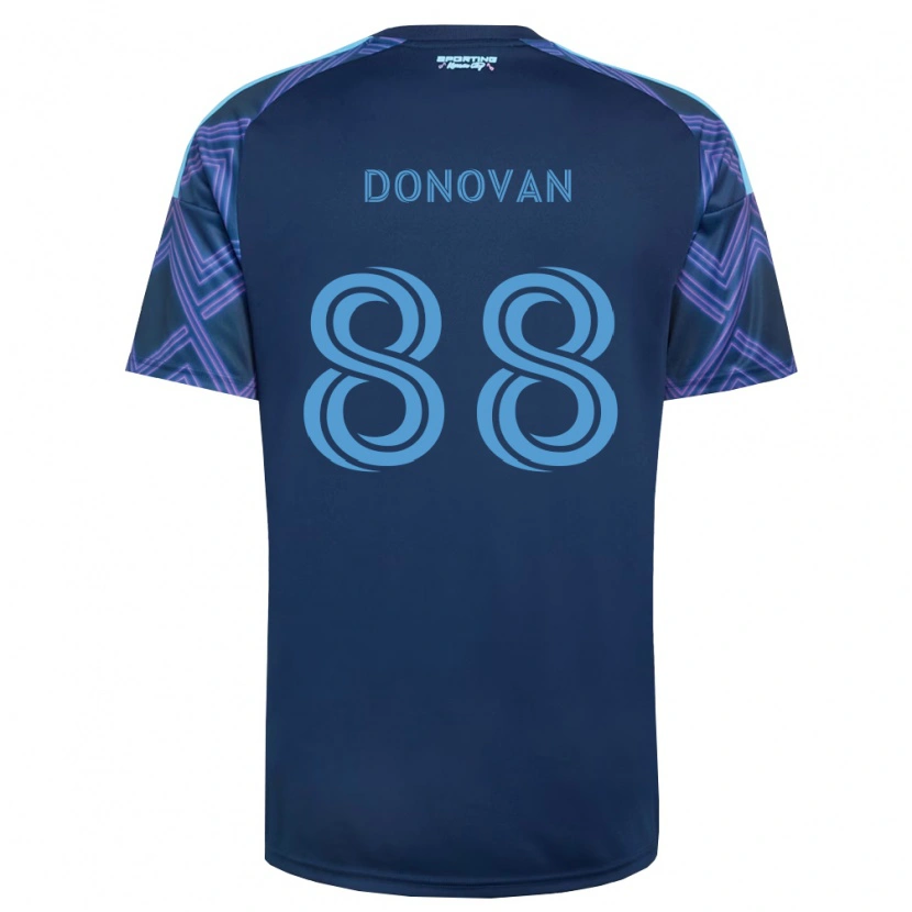 Danxen Herren Shane Donovan #88 Königsblau Violett Auswärtstrikot Trikot 2026/27 T-Shirt Österreich