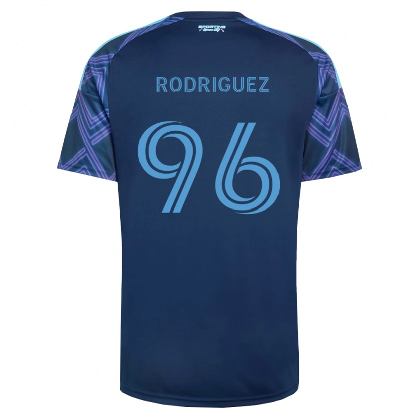 Danxen Herren Missael Rodríguez #96 Königsblau Violett Auswärtstrikot Trikot 2026/27 T-Shirt Österreich