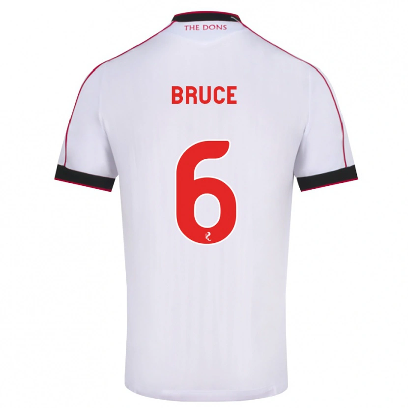 Danxen Herren Natasha Bruce #6 Schwarz Rot Weiß Auswärtstrikot Trikot 2026/27 T-Shirt Österreich