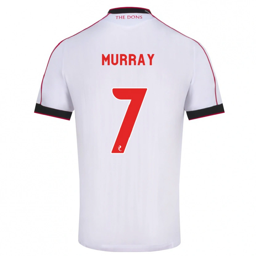 Danxen Herren Phoebe Murray #7 Schwarz Rot Weiß Auswärtstrikot Trikot 2026/27 T-Shirt Österreich