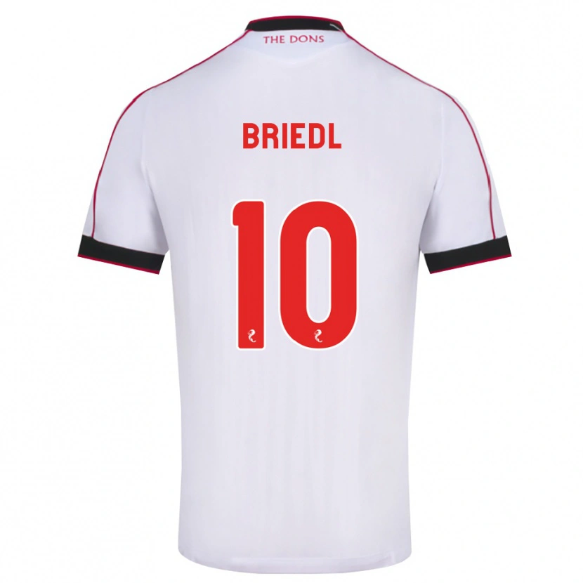 Danxen Herren Alexander Briedl #10 Schwarz Rot Weiß Auswärtstrikot Trikot 2026/27 T-Shirt Österreich