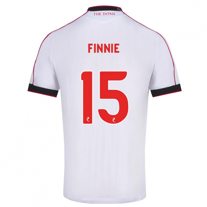Danxen Herren Maddison Finnie #15 Schwarz Rot Weiß Auswärtstrikot Trikot 2026/27 T-Shirt Österreich