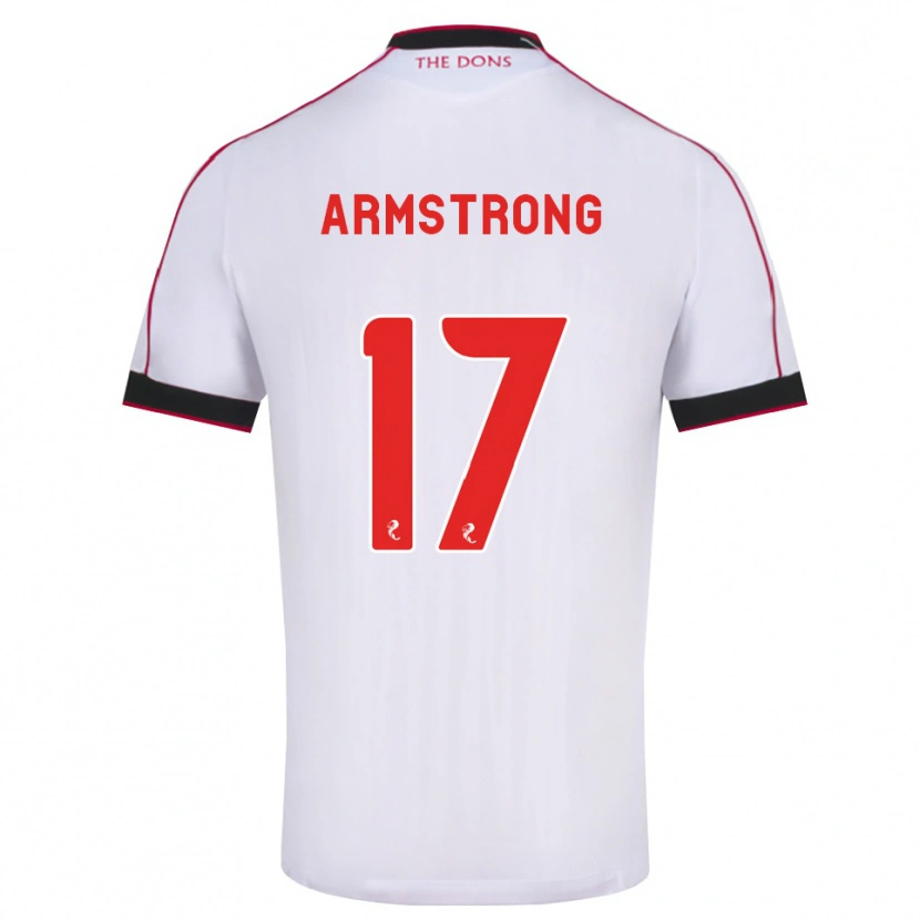 Danxen Herren Stuart Armstrong #17 Schwarz Rot Weiß Auswärtstrikot Trikot 2026/27 T-Shirt Österreich