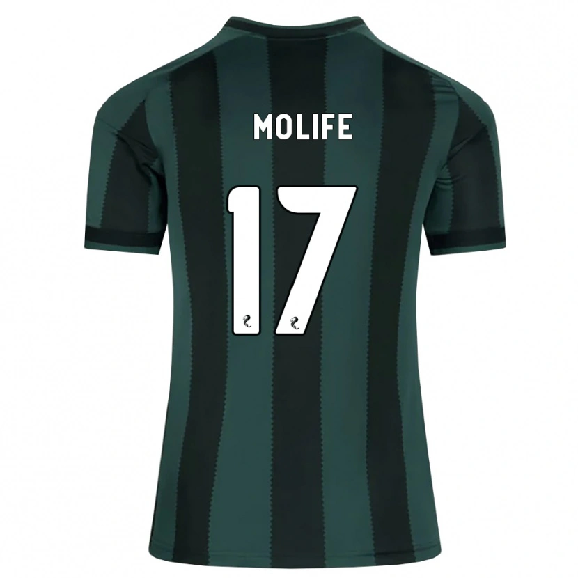Danxen Herren Ezekiel Molife #17 Dunkles Schiefergrau Schwarz Auswärtstrikot Trikot 2026/27 T-Shirt Österreich