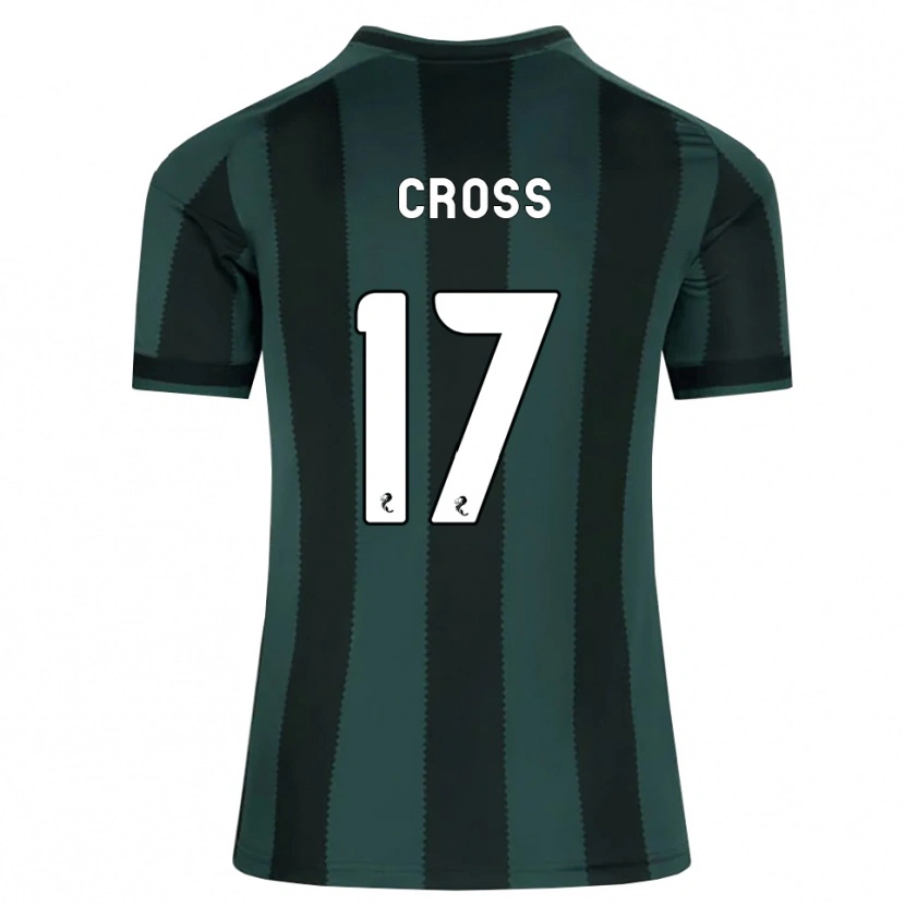 Danxen Herren Morgan Cross #17 Dunkles Schiefergrau Schwarz Auswärtstrikot Trikot 2026/27 T-Shirt Österreich