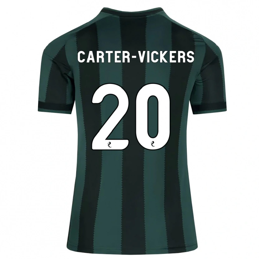 Danxen Herren Cameron Carter-Vickers #20 Dunkles Schiefergrau Schwarz Auswärtstrikot Trikot 2026/27 T-Shirt Österreich