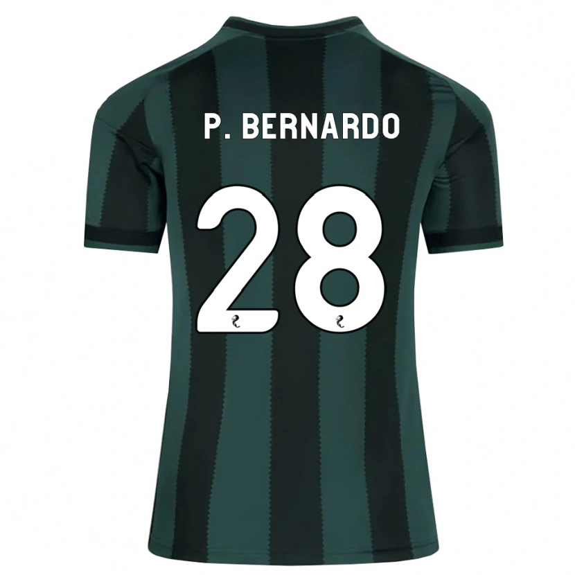 Danxen Herren Paulo Bernardo #28 Dunkles Schiefergrau Schwarz Auswärtstrikot Trikot 2026/27 T-Shirt Österreich