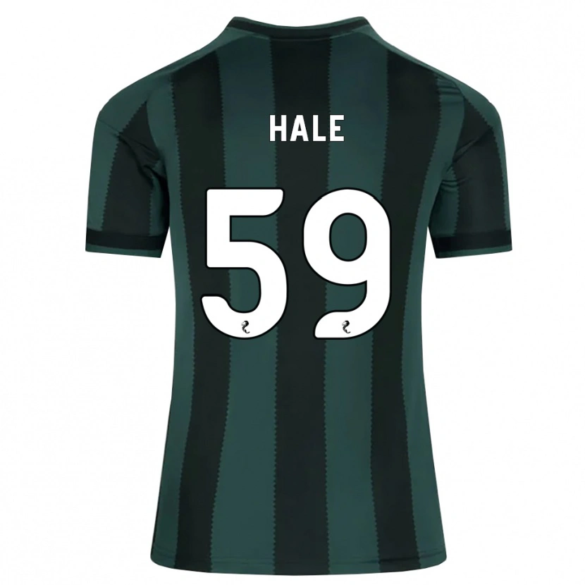 Danxen Herren Finlay Hale #59 Dunkles Schiefergrau Schwarz Auswärtstrikot Trikot 2026/27 T-Shirt Österreich