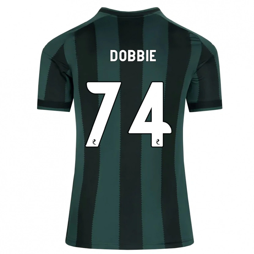 Danxen Herren Lewis Dobbie #74 Dunkles Schiefergrau Schwarz Auswärtstrikot Trikot 2026/27 T-Shirt Österreich
