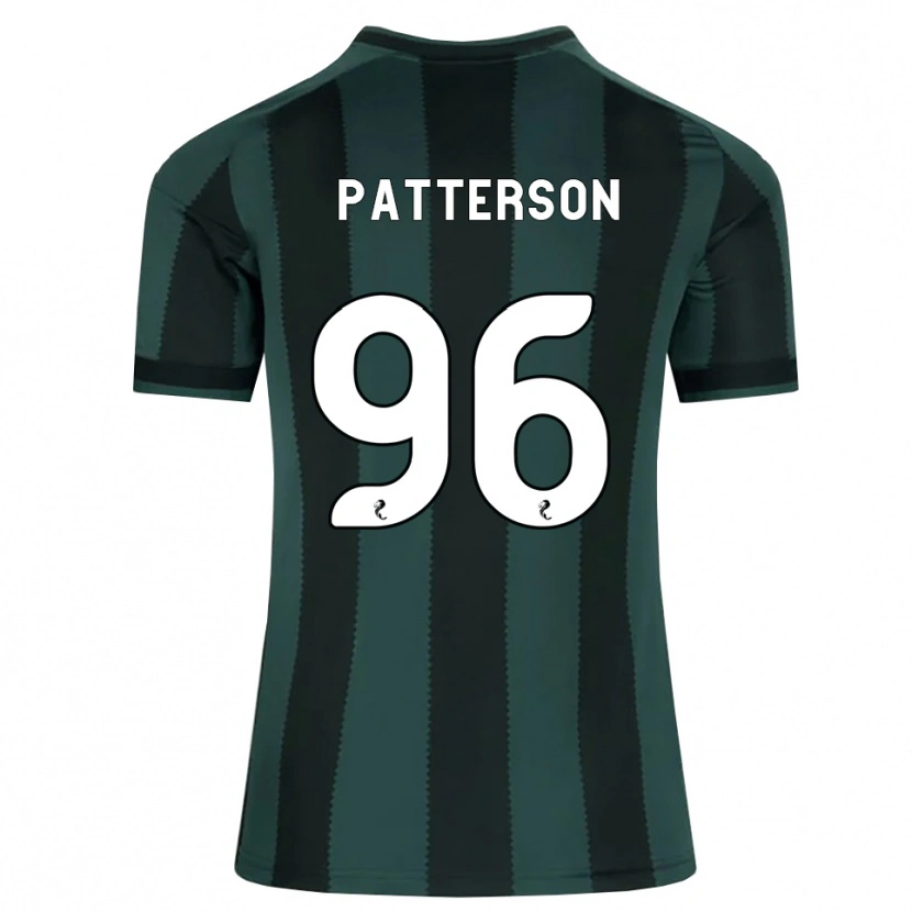 Danxen Herren Cameron Patterson #96 Dunkles Schiefergrau Schwarz Auswärtstrikot Trikot 2026/27 T-Shirt Österreich