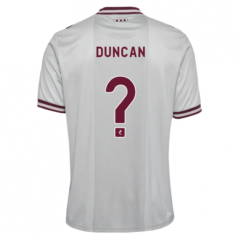 Danxen Herren Aiden Duncan #0 Weiß Burgunder Auswärtstrikot Trikot 2026/27 T-Shirt Österreich