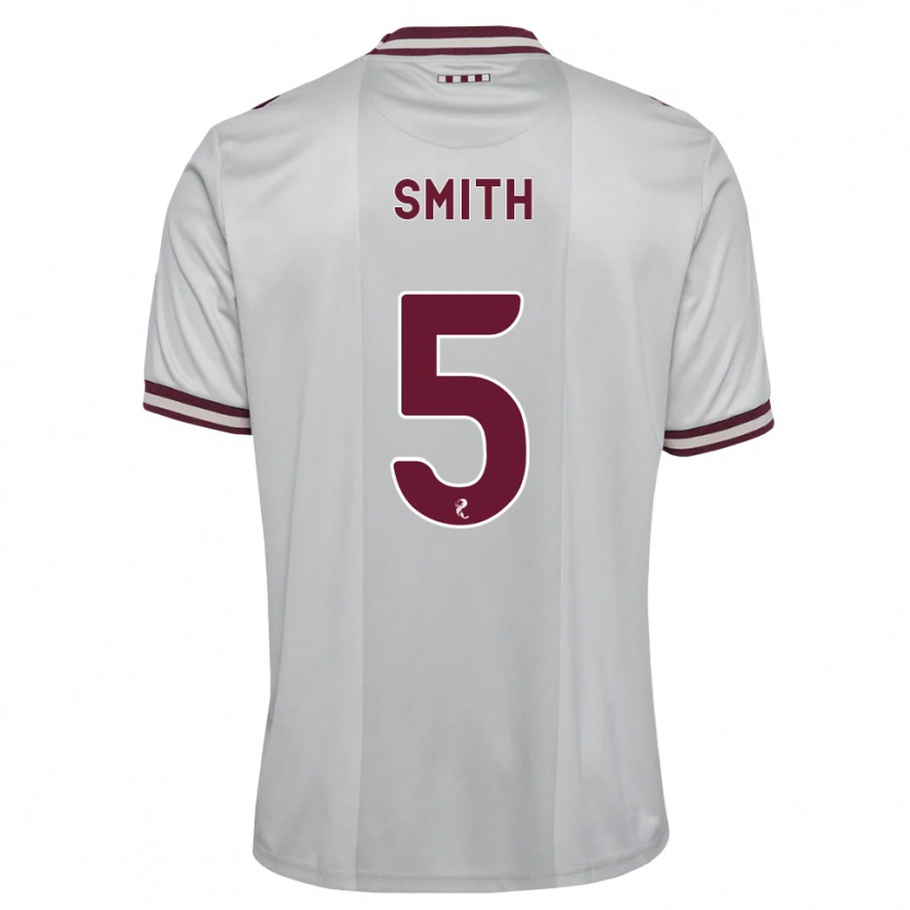 Danxen Herren Lucas Smith #5 Weiß Burgunder Auswärtstrikot Trikot 2026/27 T-Shirt Österreich
