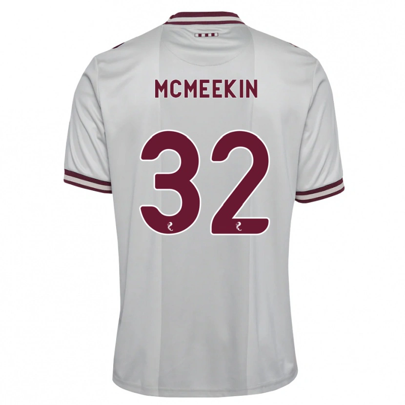 Danxen Herren Keir Mcmeekin #32 Weiß Burgunder Auswärtstrikot Trikot 2026/27 T-Shirt Österreich