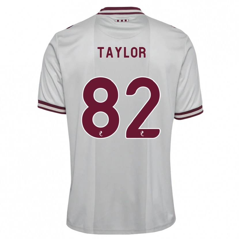 Danxen Herren Gerald Taylor #82 Weiß Burgunder Auswärtstrikot Trikot 2026/27 T-Shirt Österreich