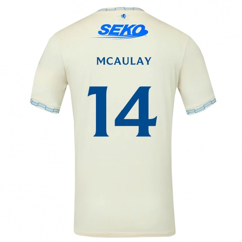 Danxen Herren Mia Mcaulay #14 Tiefseeblau Weiß Auswärtstrikot Trikot 2026/27 T-Shirt Österreich