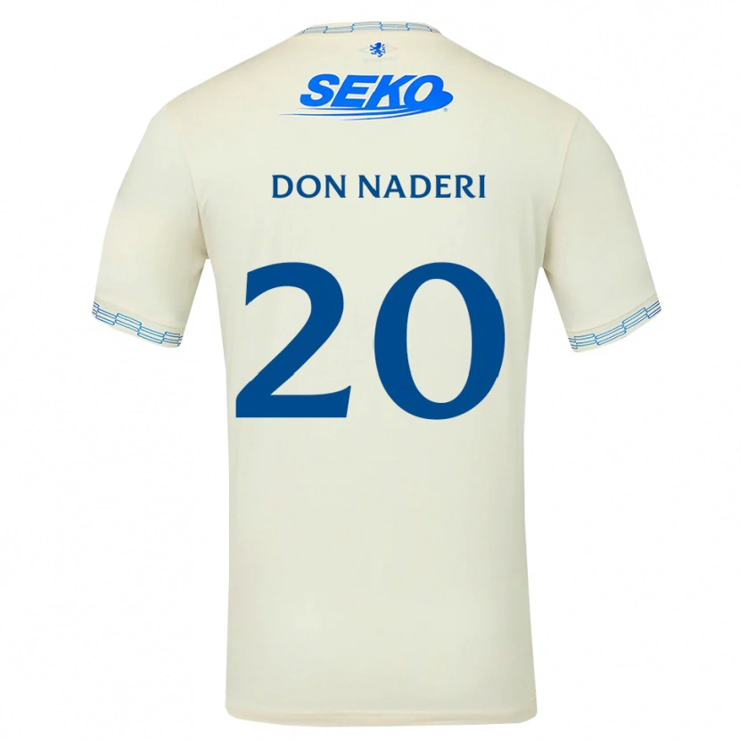 Danxen Herren Ryan Naderi #20 Tiefseeblau Weiß Auswärtstrikot Trikot 2026/27 T-Shirt Österreich