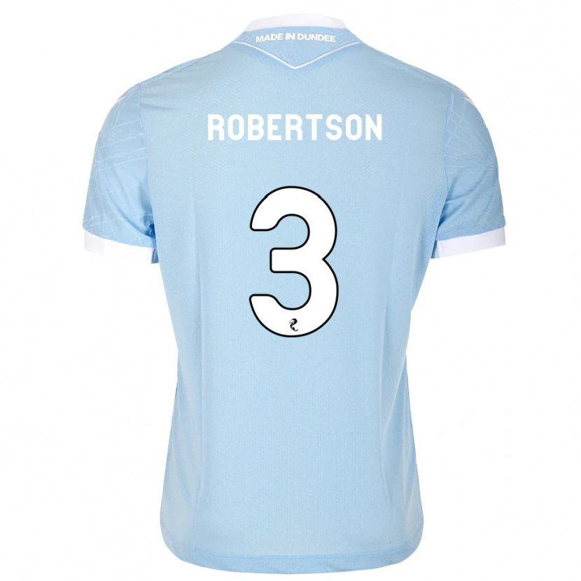 Danxen Herren Clark Robertson #3 Himmelblau Weiß Auswärtstrikot Trikot 2026/27 T-Shirt Österreich