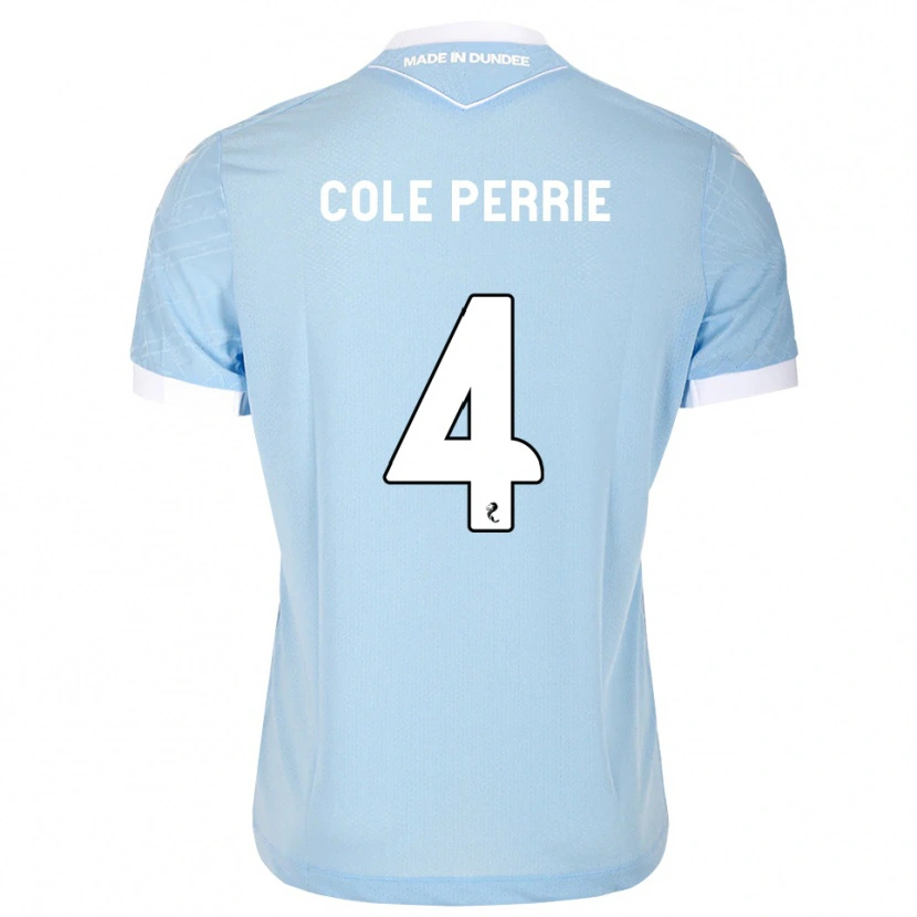 Danxen Herren Cole Perrie #4 Himmelblau Weiß Auswärtstrikot Trikot 2026/27 T-Shirt Österreich