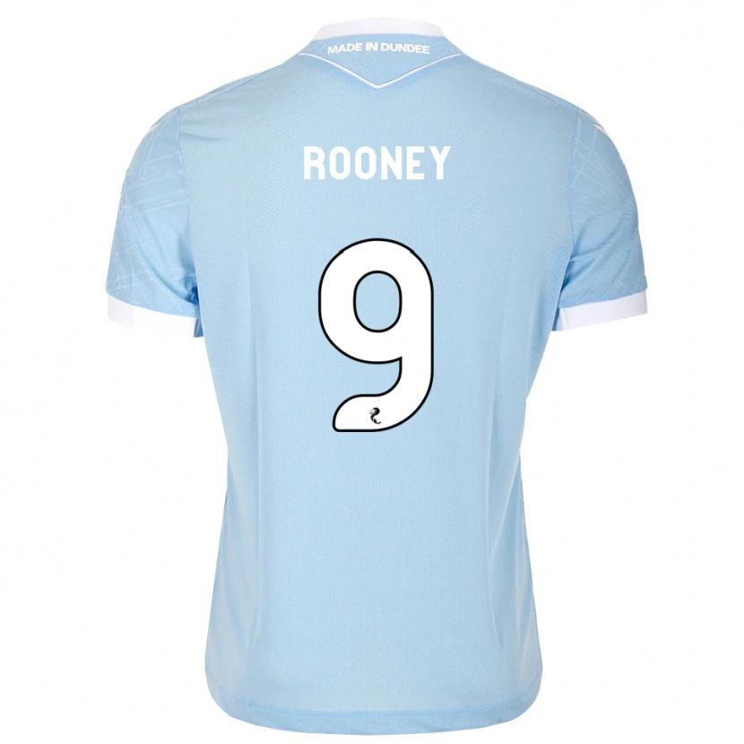 Danxen Herren Chris Rooney #9 Himmelblau Weiß Auswärtstrikot Trikot 2026/27 T-Shirt Österreich