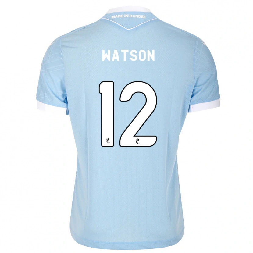 Danxen Herren Johnny Watson #12 Himmelblau Weiß Auswärtstrikot Trikot 2026/27 T-Shirt Österreich