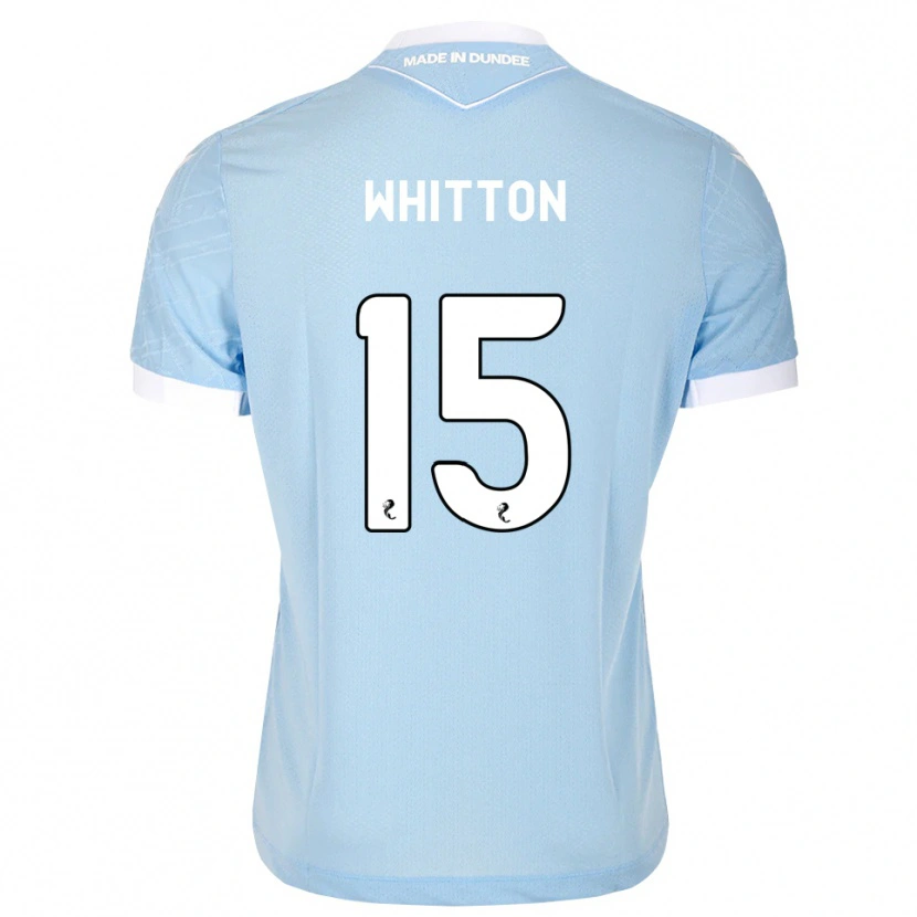 Danxen Herren Jamie Whitton #15 Himmelblau Weiß Auswärtstrikot Trikot 2026/27 T-Shirt Österreich
