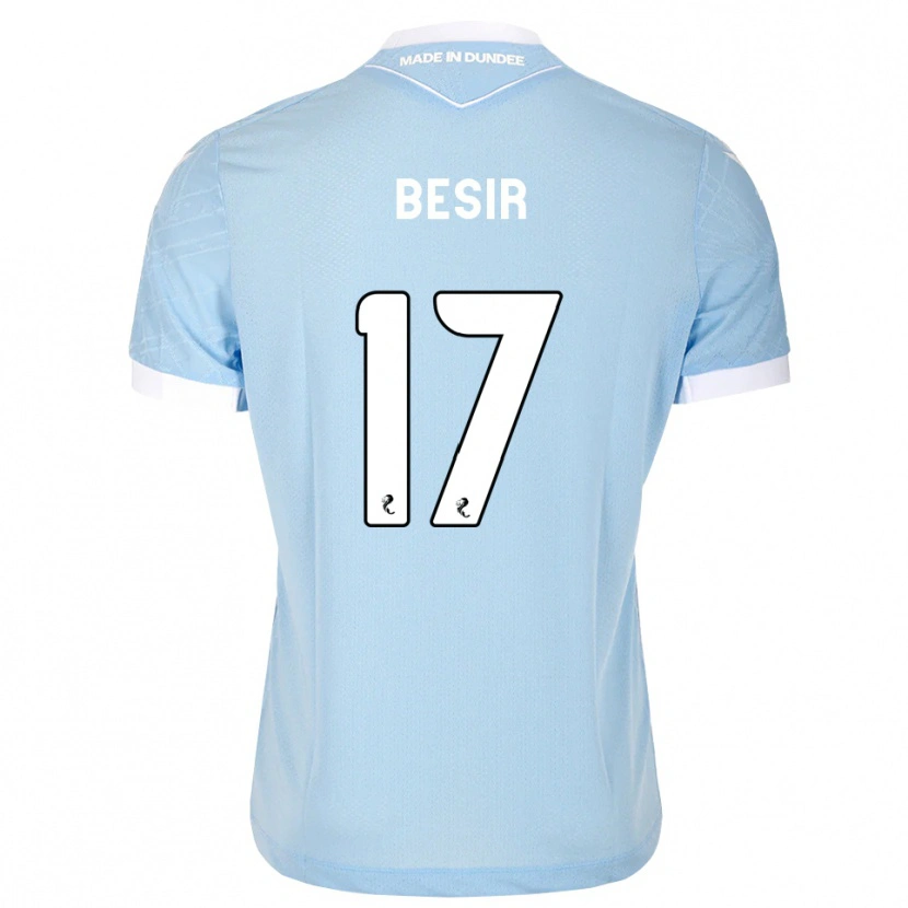 Danxen Herren Zan Besir #17 Himmelblau Weiß Auswärtstrikot Trikot 2026/27 T-Shirt Österreich