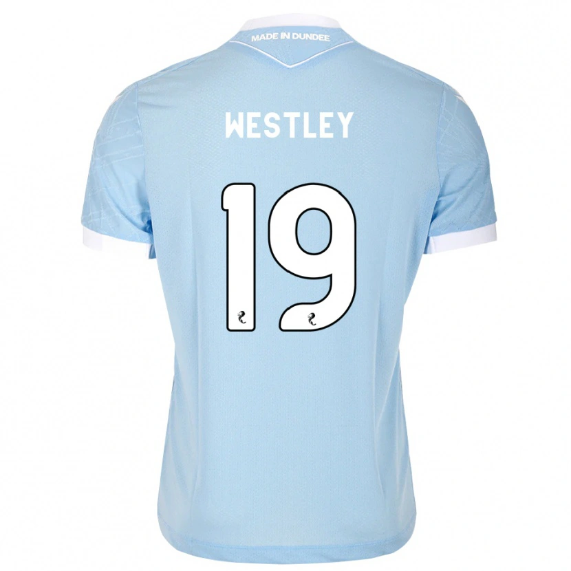 Danxen Herren Joe Westley #19 Himmelblau Weiß Auswärtstrikot Trikot 2026/27 T-Shirt Österreich