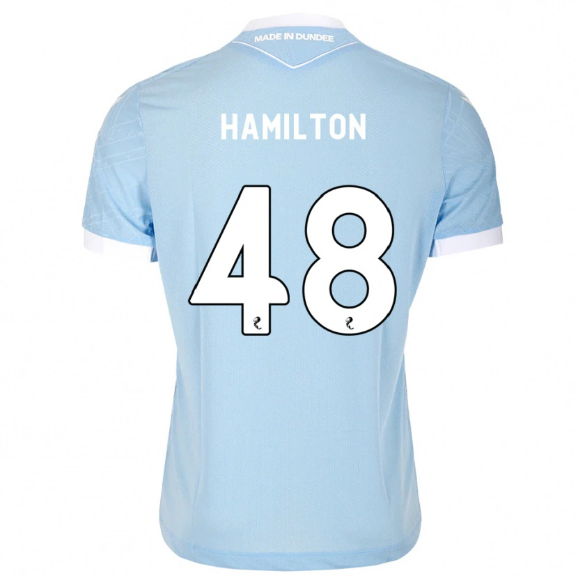 Danxen Herren Ethan Hamilton #48 Himmelblau Weiß Auswärtstrikot Trikot 2026/27 T-Shirt Österreich