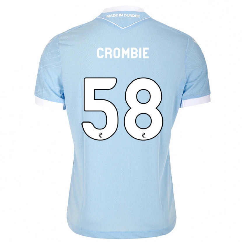 Danxen Herren Ethan Crombie #58 Himmelblau Weiß Auswärtstrikot Trikot 2026/27 T-Shirt Österreich
