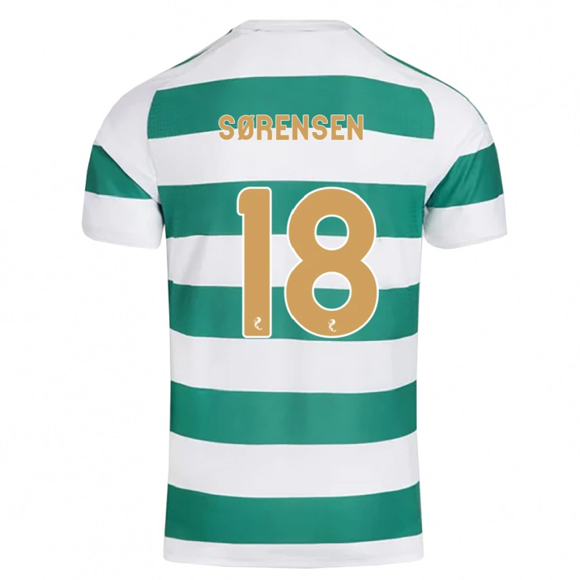 Danxen Herren Oliver Sørensen #18 Darkcyan Weiß Heimtrikot Trikot 2026/27 T-Shirt Österreich