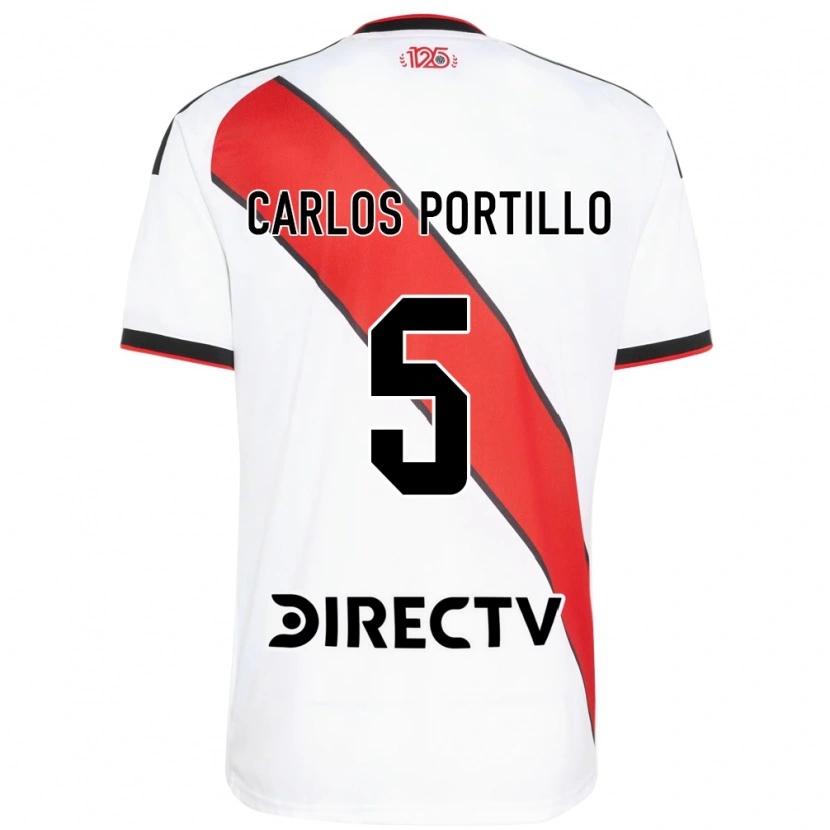Danxen Damen Juan Carlos Portillo #5 Rot Weiß Schwarz Heimtrikot Trikot 2026/27 T-Shirt Österreich