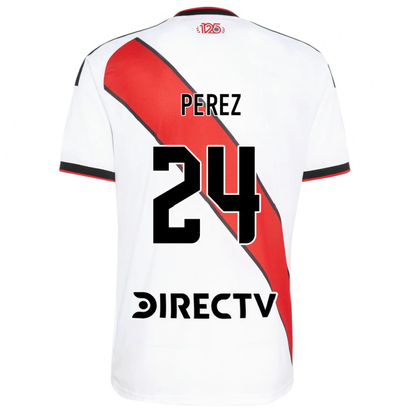 Danxen Damen Enzo Perez #24 Rot Weiß Schwarz Heimtrikot Trikot 2026/27 T-Shirt Österreich