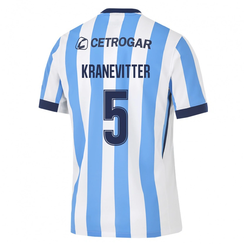 Danxen Damen Matías Kranevitter #5 Hellblau Weiß Schwarz Heimtrikot Trikot 2026/27 T-Shirt Österreich