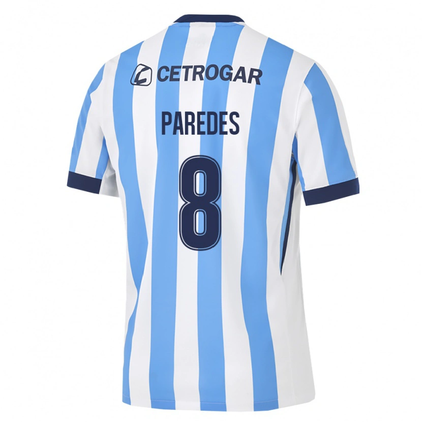 Danxen Damen Máximo Paredes #8 Hellblau Weiß Schwarz Heimtrikot Trikot 2026/27 T-Shirt Österreich