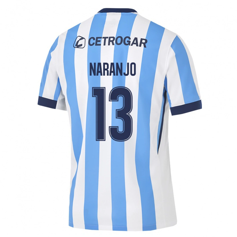 Danxen Damen Luciano Naranjo #13 Hellblau Weiß Schwarz Heimtrikot Trikot 2026/27 T-Shirt Österreich