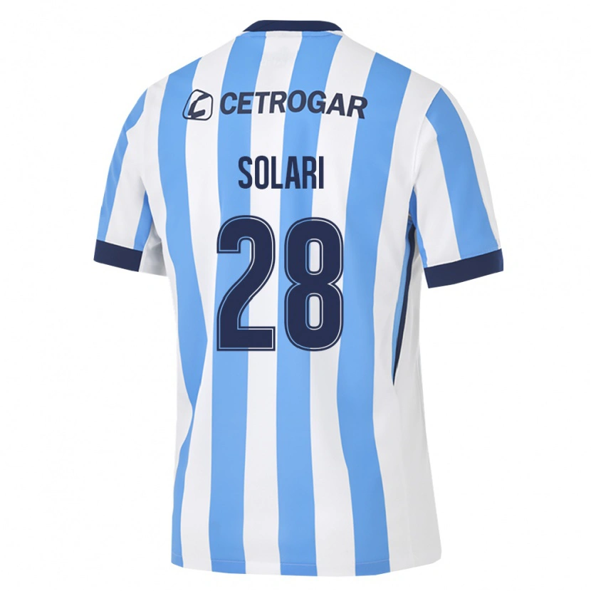 Danxen Damen Santiago Solari #28 Hellblau Weiß Schwarz Heimtrikot Trikot 2026/27 T-Shirt Österreich