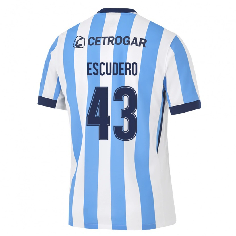 Danxen Damen Gonzalo Escudero #43 Hellblau Weiß Schwarz Heimtrikot Trikot 2026/27 T-Shirt Österreich