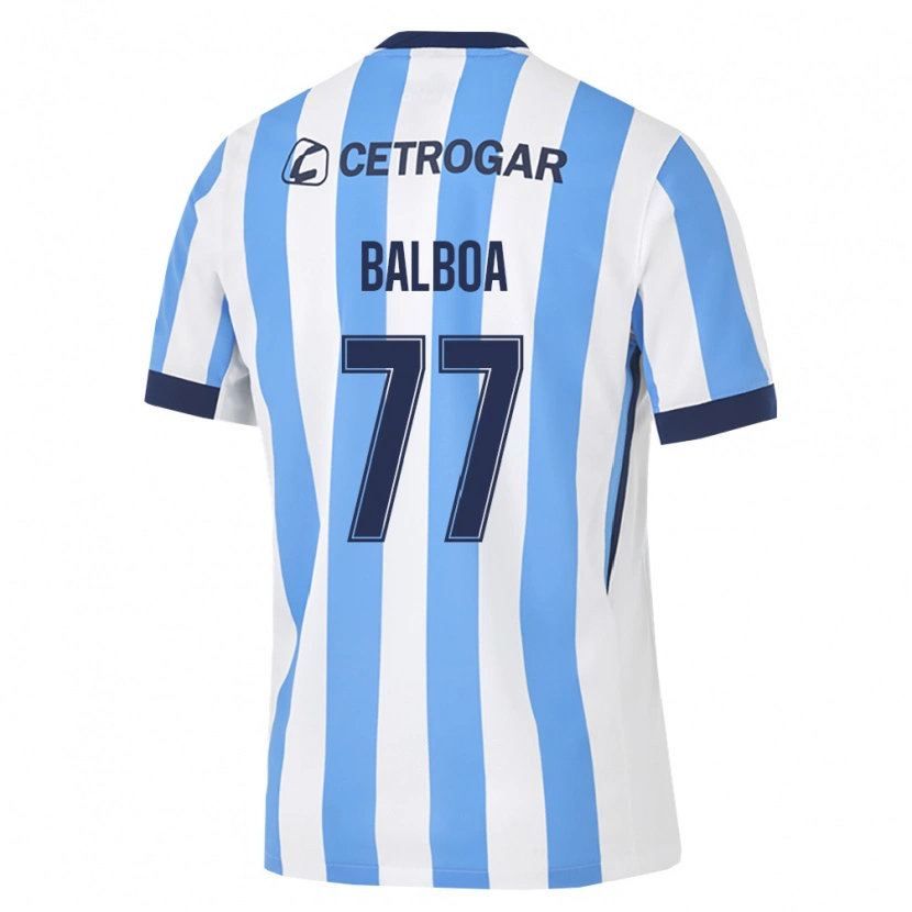 Danxen Damen Adrián Balboa #77 Hellblau Weiß Schwarz Heimtrikot Trikot 2026/27 T-Shirt Österreich