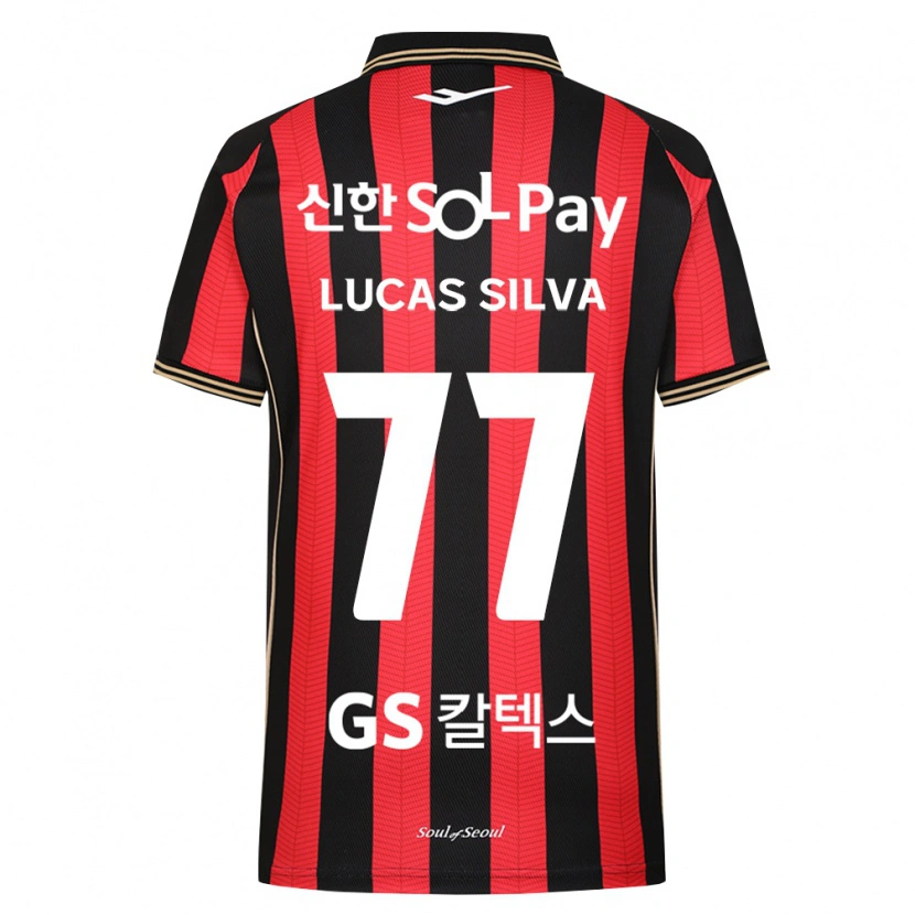 Danxen Damen Lucas Silva #77 Rot Weiß Schwarz Heimtrikot Trikot 2026/27 T-Shirt Österreich