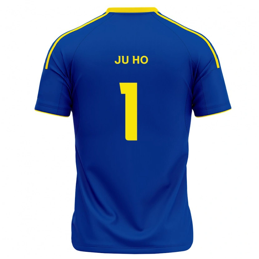 Danxen Damen Ju-Ho Choi #1 Königsblau Gelb Heimtrikot Trikot 2026/27 T-Shirt Österreich