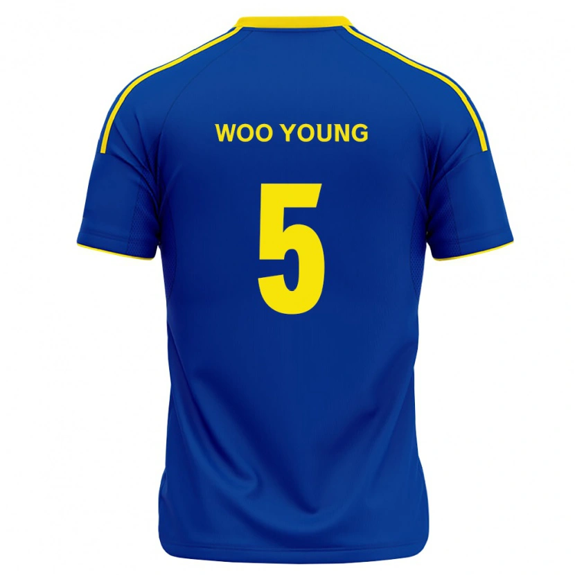 Danxen Damen Woo-Young Jung #5 Königsblau Gelb Heimtrikot Trikot 2026/27 T-Shirt Österreich