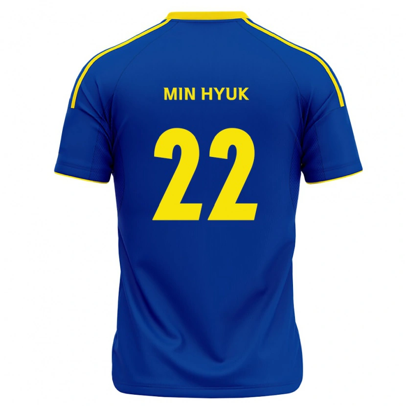 Danxen Damen Min-Hyuk Lee #22 Königsblau Gelb Heimtrikot Trikot 2026/27 T-Shirt Österreich