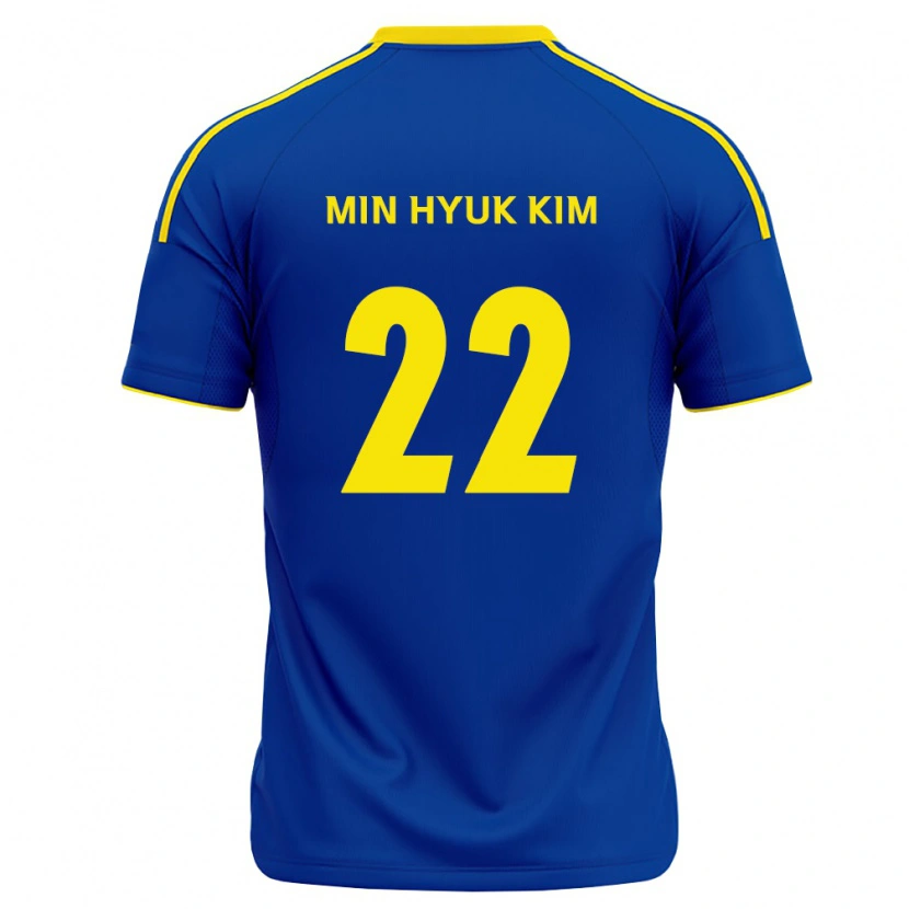 Danxen Damen Min-Hyuk Kim #22 Königsblau Gelb Heimtrikot Trikot 2026/27 T-Shirt Österreich