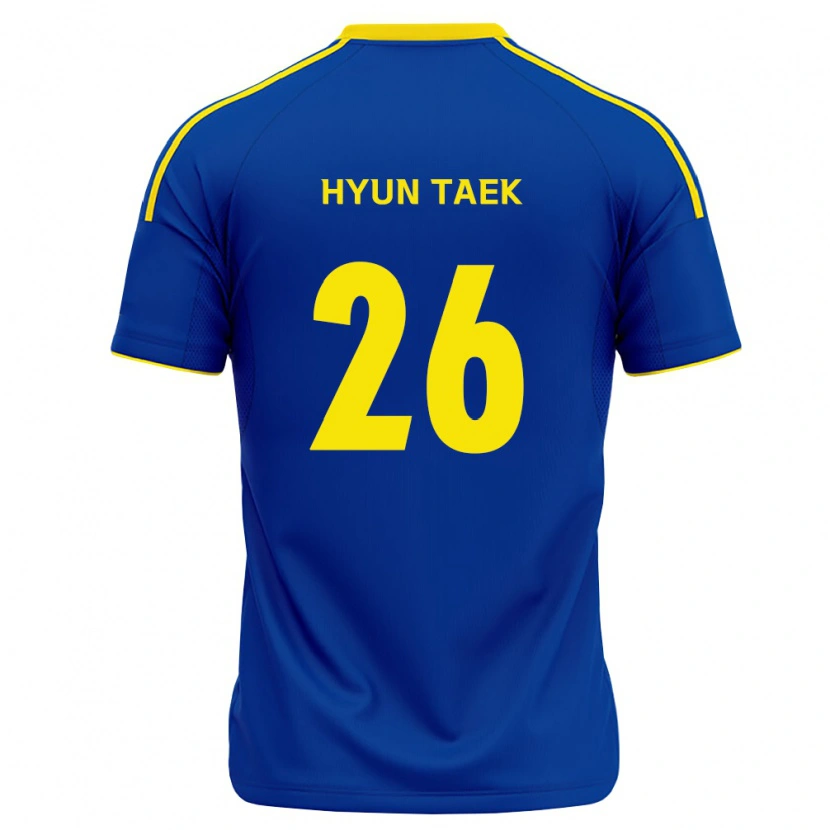Danxen Damen Hyun-Taek Cho #26 Königsblau Gelb Heimtrikot Trikot 2026/27 T-Shirt Österreich