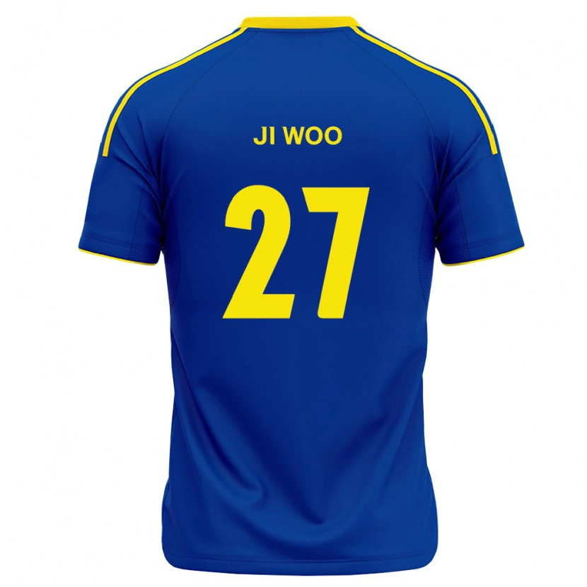 Danxen Damen Ji-Woo Lee #27 Königsblau Gelb Heimtrikot Trikot 2026/27 T-Shirt Österreich
