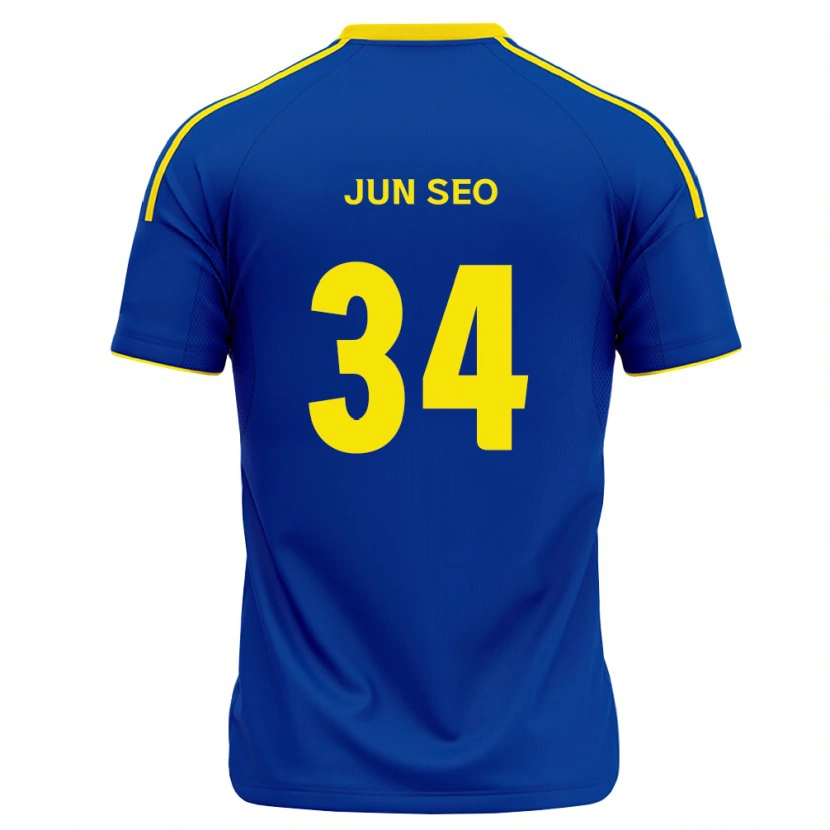 Danxen Damen Jun-Seo Kim #34 Königsblau Gelb Heimtrikot Trikot 2026/27 T-Shirt Österreich