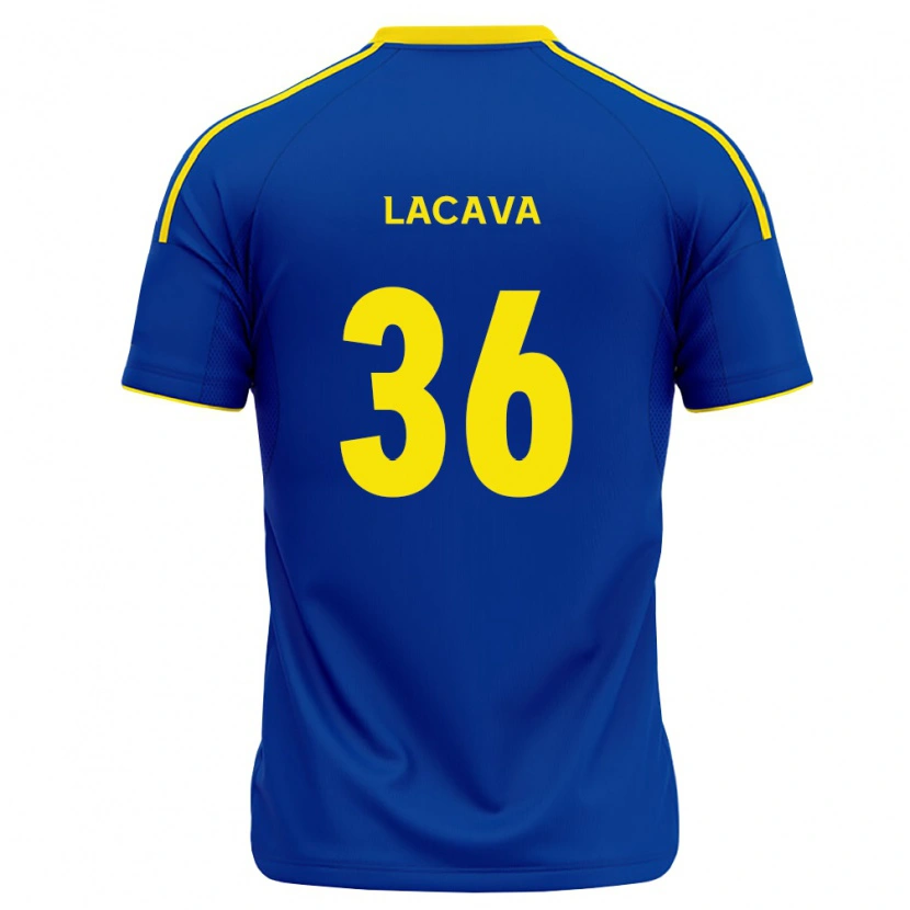 Danxen Damen Matías Lacava #36 Königsblau Gelb Heimtrikot Trikot 2026/27 T-Shirt Österreich