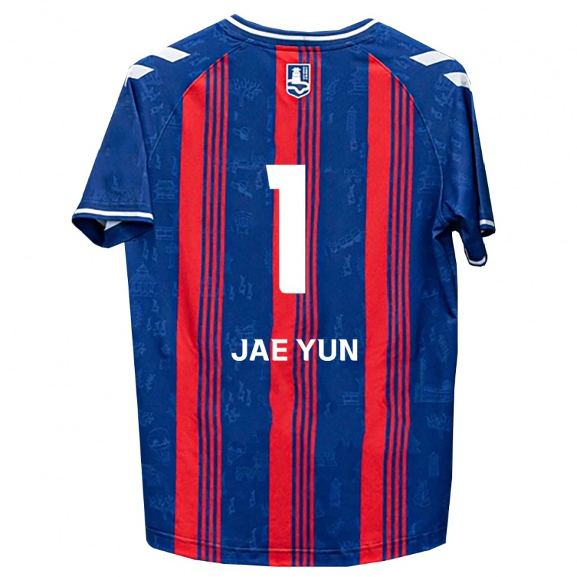 Danxen Damen Jae-Yun Hwang #1 Blau Rot Weiß Heimtrikot Trikot 2026/27 T-Shirt Österreich