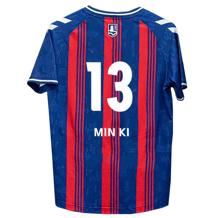Danxen Damen Min-Ki Jeong #13 Blau Rot Weiß Heimtrikot Trikot 2026/27 T-Shirt Österreich