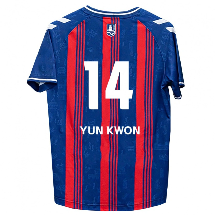 Danxen Damen Yun-Kwon Cho #14 Blau Rot Weiß Heimtrikot Trikot 2026/27 T-Shirt Österreich
